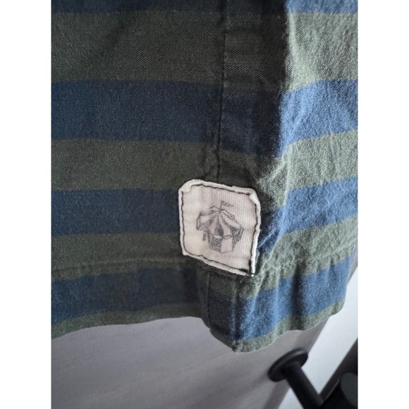 Nicobar Akira Wide Leg Stripe Pants Side Zip Green Boho Multi Stripe Geo - Picture 4 of 12